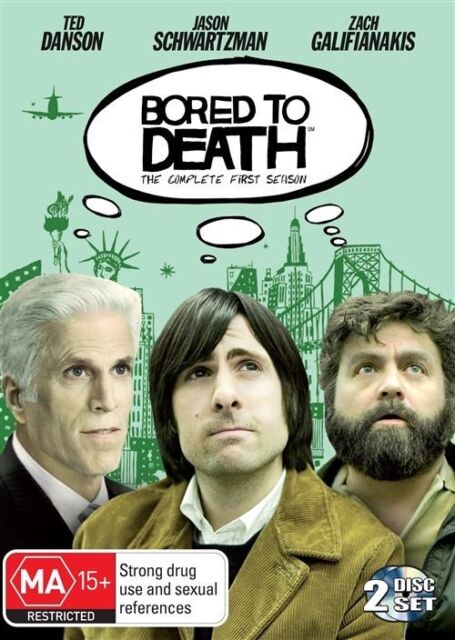 BORED TO DEATH : SEASON 1 :  DVD - NEW+SEALED 