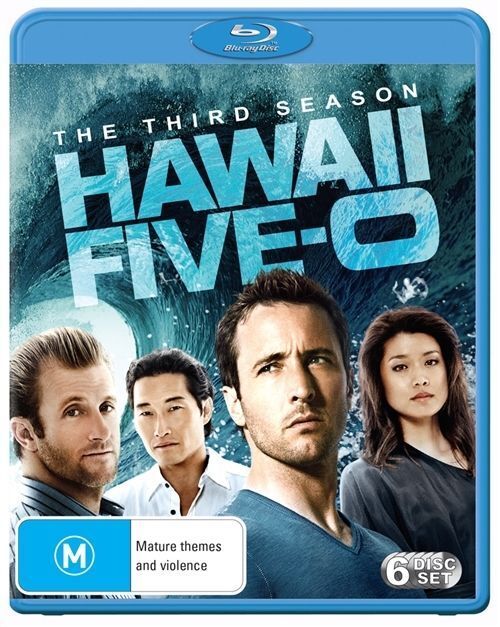 Hawaii 5-O : Season 3 (Blu-ray, 2013, 6-Disc Set) Region B - NEW+SEALED