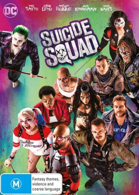 Suicide Squad (DVD,2016) Region 4 - NEW+SEALED