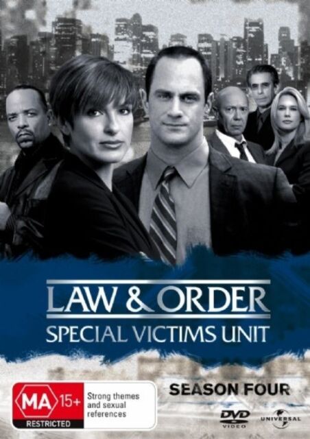 Law & Order Special Victims Unit - Season 4 - (DVD,6 Disc Set) R4 - NEW+SEALED 