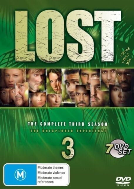 LOST : SEASON 3 : (7 DVD Set, DVD) Region 4 - NEW+SEALED 