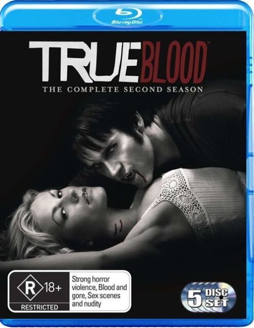 True Blood : Season 2 (Blu-ray - 5 Disc Set) NEW+SEALED 