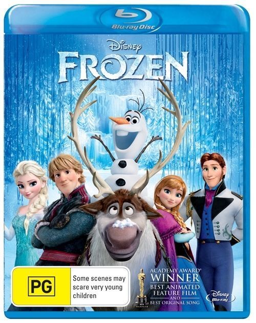 DISNEY - Frozen (Blu-ray 2014) Region B - NEW+SEALED