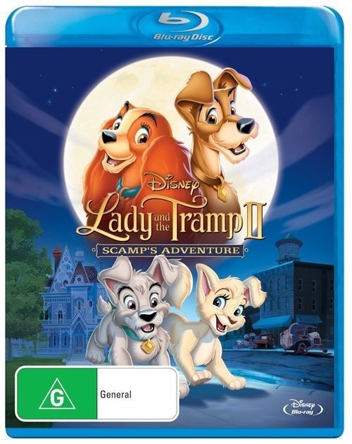 Lady And The Tramp II: Scamp's Adventure (Blu-ray,2012) NEW+SEALED 