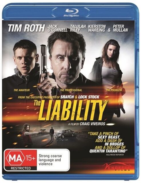 The Liability (Blu-ray,2012) Region A,B,C  - NEW+SEALED 