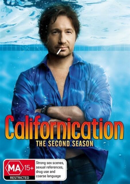 Californication : season 2 : The Second Season : (3 Disc Set, DVD) NEW+SEALED 