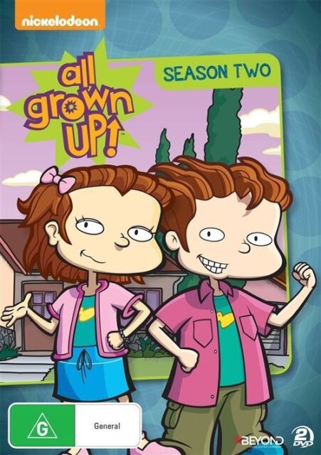 Rugrats - All Grown Up : Season 2 (DVD, 2015, 2-Disc Set) REGION 4 - NEW+SEALED