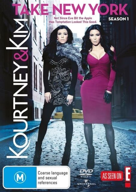 Kourtney & Kim : Take New York : Season 1 : (2 Disc Set, DVD 2010) NEW+SEALED