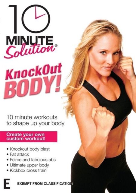 10 Minute Solution: Knockout Body Workout DVD (Region 4 Australia) NEW+SEALED