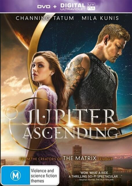 Jupiter Ascending (DVD + Digital UV) Region B - NEW+SEALED