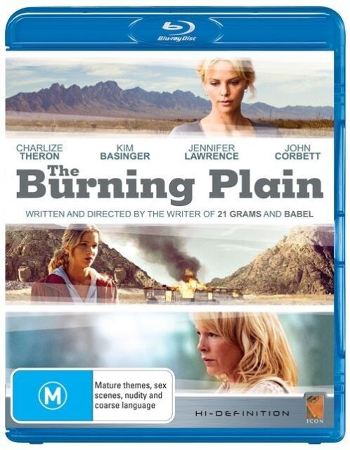 The Burning Plain (Blu Ray,2008) Charlize Theron Jennifer Lawrence RB-NEW+SEALED