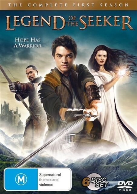 LEGEND OF THE SEEKER : SEASON 1 : (DVD, 6 Disc Set) NEW+SEALED 