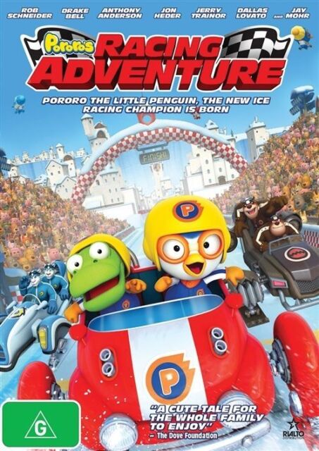 Pororo's Racing Adventure : (DVD,2012) Region 4 -  NEW+SEALED 