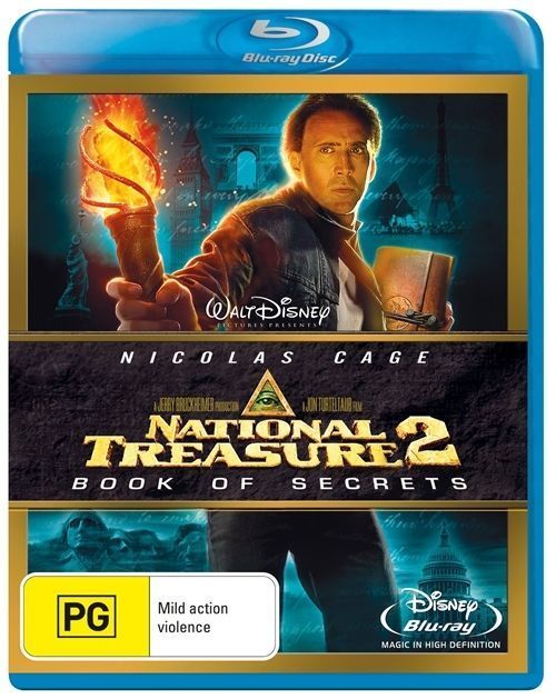 National Treasure 2 - Book Of Secrets  (Blu-ray, 2008) NEW+SEALED 