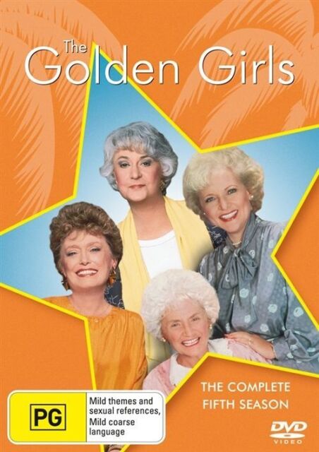 The Golden Girls : (3 Disc Set) Region 4 - Season 5 - NEW+SEALED 