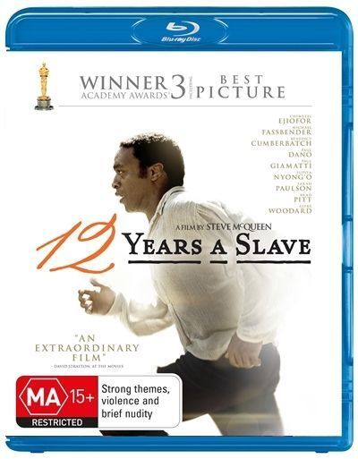 12 Years A Slave (Blu-ray, 2014) Region B - NEW+SEALED