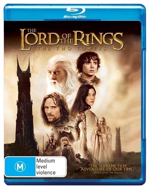 The Lord Of The Rings - The Two Towers (Blu-ray) NEW+SEALED  