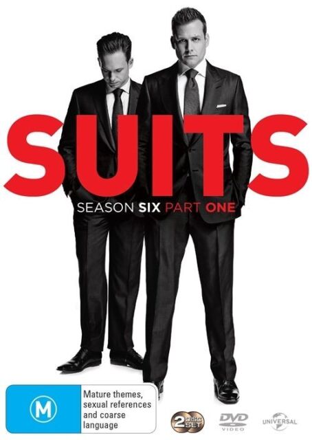 Suits - Season 6 - Part 1 (DVD, 2016) NEW+SEALED