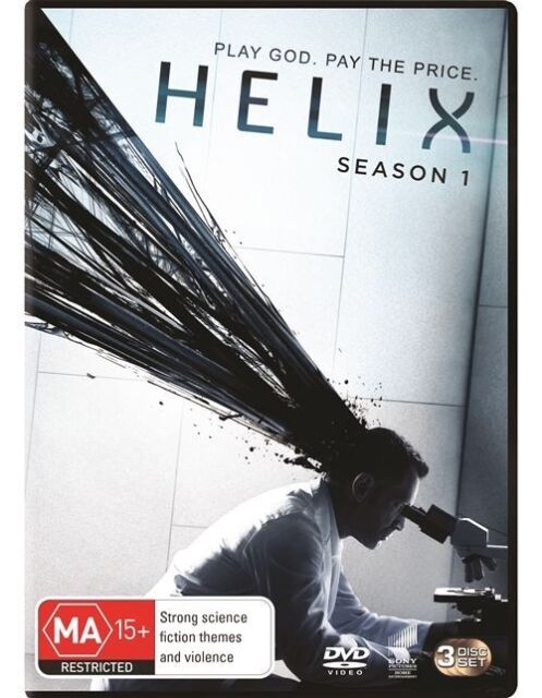 Helix : Season 1 (DVD, 2014, 3-Disc Set) Region 2,4 - NEW+SEALED 