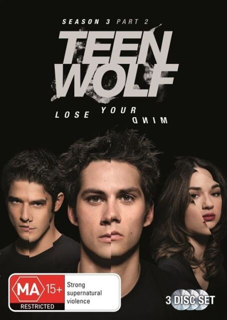 Teen Wolf : Season 3 : Part 2 DVD, 2014, 3-Disc Set Region 4 - NEW+SEALED 