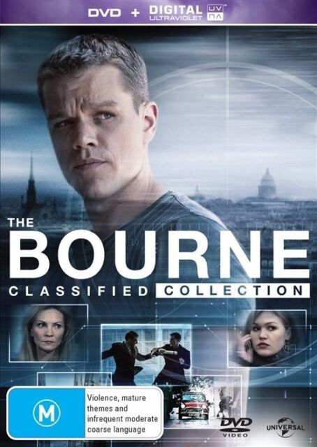 The Bourne Classified Collection , DVD , 2016  -Region 2,4,5 - NEW+SEALED