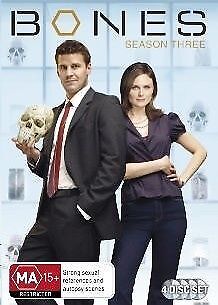 Bones : Season 3 (DVD, 2009, 4-Disc Set) NEW+SEALED