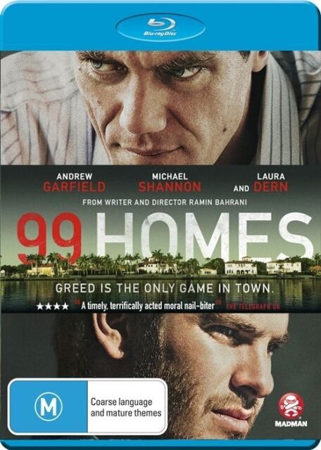 99 Homes - Blu-Ray Australia Region B - NEW+SEALED RARE 