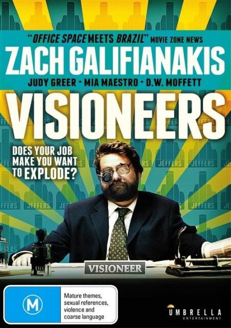 Visioneers (DVD) COMEDY Zach Galifiankakis Judy Greer [Region 4] NEW+SEALED