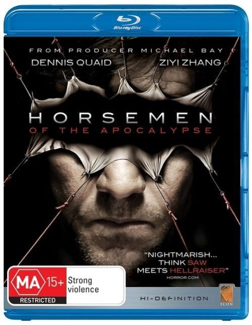 The Horsemen Of The Apocalypse (Blu-ray, 2010) Region A,B,C - NEW+SEALED