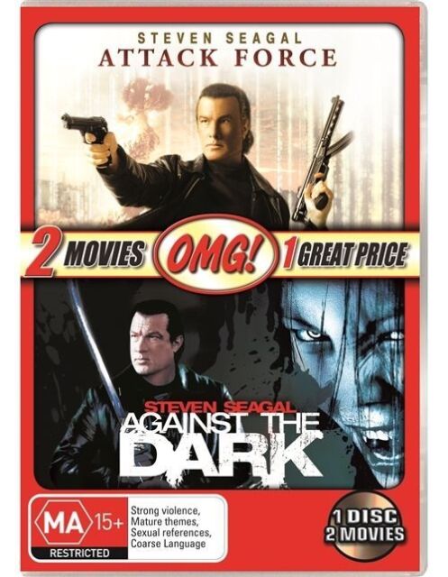 Attack Force / Against The Dark Action / Thriller Steven Seagal - DVD NEW+SEALED