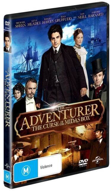 The Adventurer - Curse Of The Midas Box (DVD, 2014)Region 4 -RARE- NEW+SEALED 