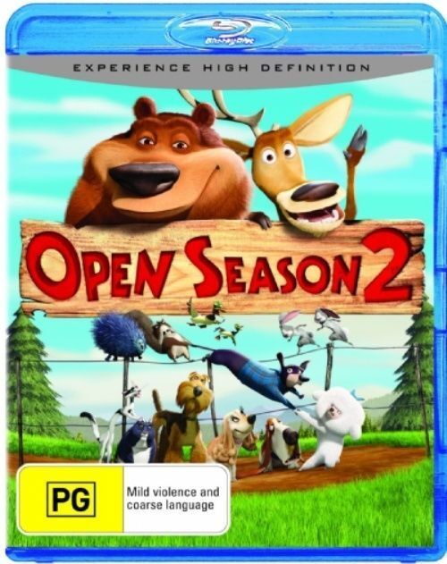 Open Season 2 (Blu-Ray,2008) Region B - NEW+SEALED